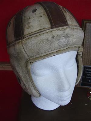 Vintage football helmet