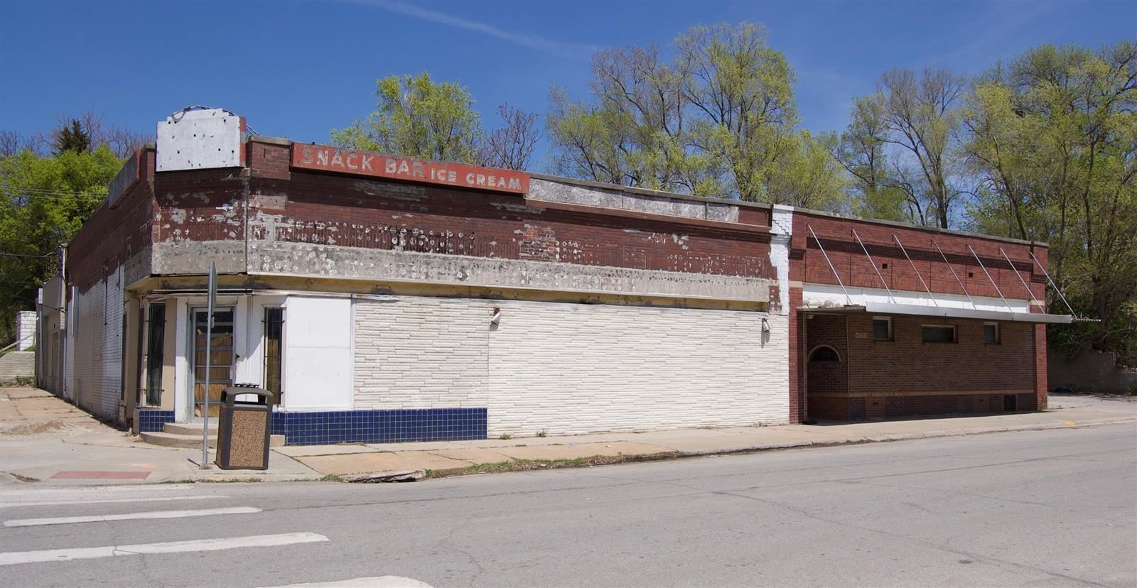 Exterior image of a run down building Exterior image of a run down building