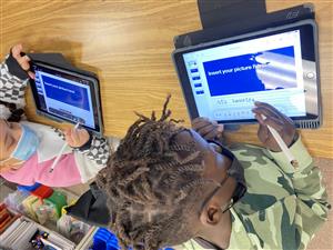 Student create an ebook "All About Me"