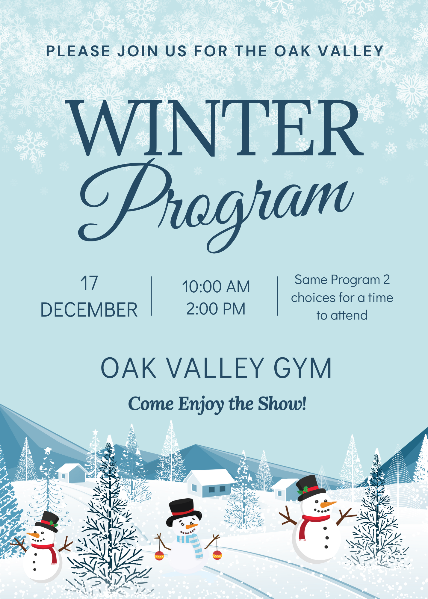  Program Invite